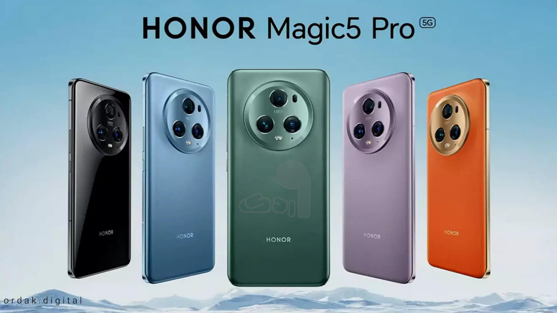 رنگبندی گوشی Honor Magic 5 Pro - اردک دیجیتال